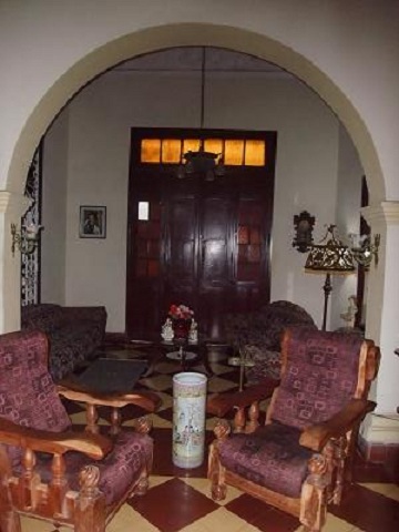 'Living room' Casas particulares are an alternative to hotels in Cuba.